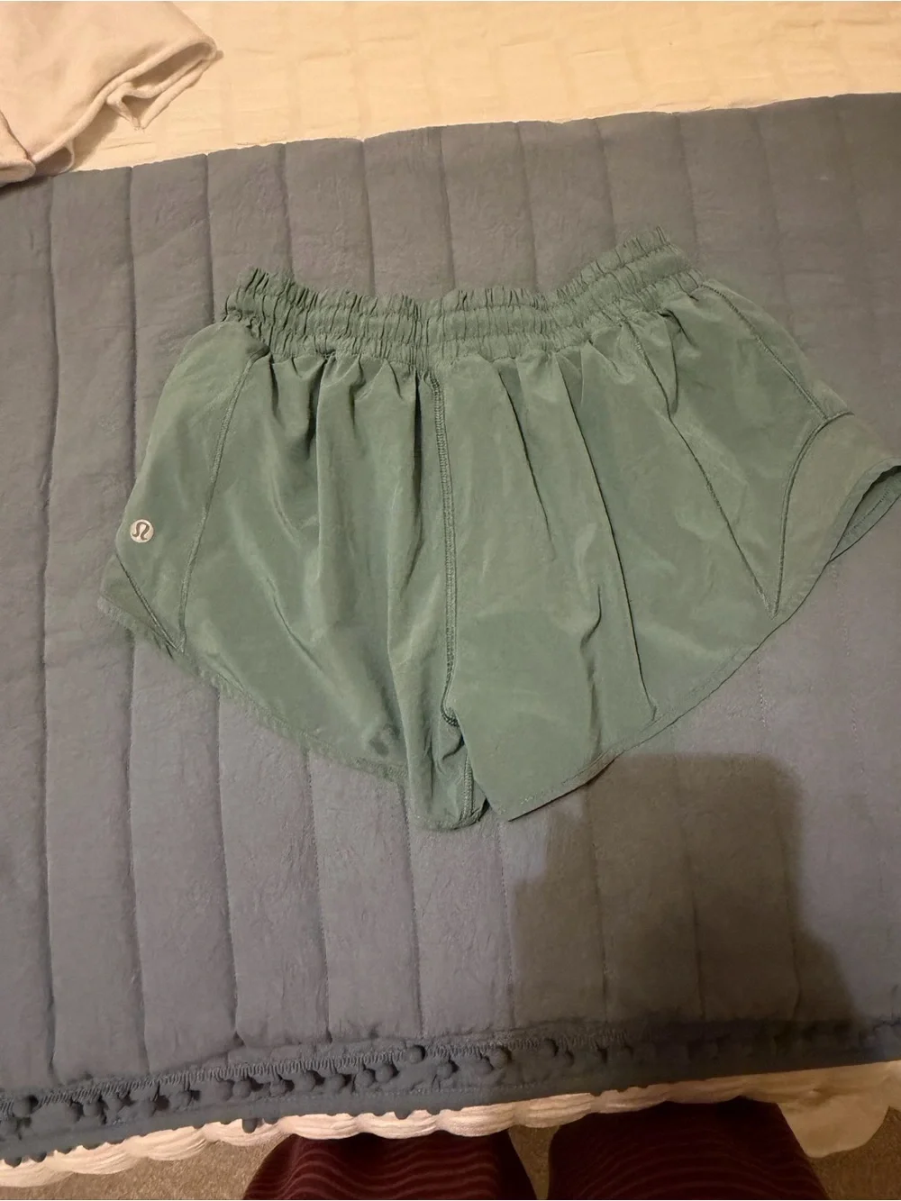 lululemon athletica Men's Sage Green Athletic Shorts